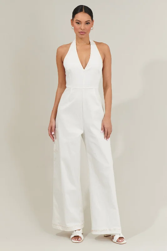 Nixi Halter Neck Jumpsuit